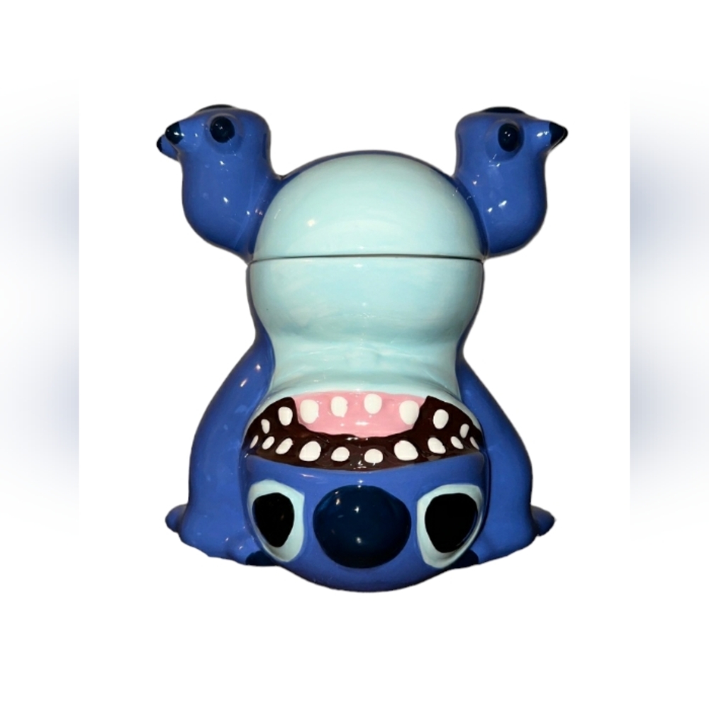 Stitch handstand cookie jar